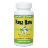 Natural Balance Kava Kava Root - 450 mg - 60 Vegetarian Capsules